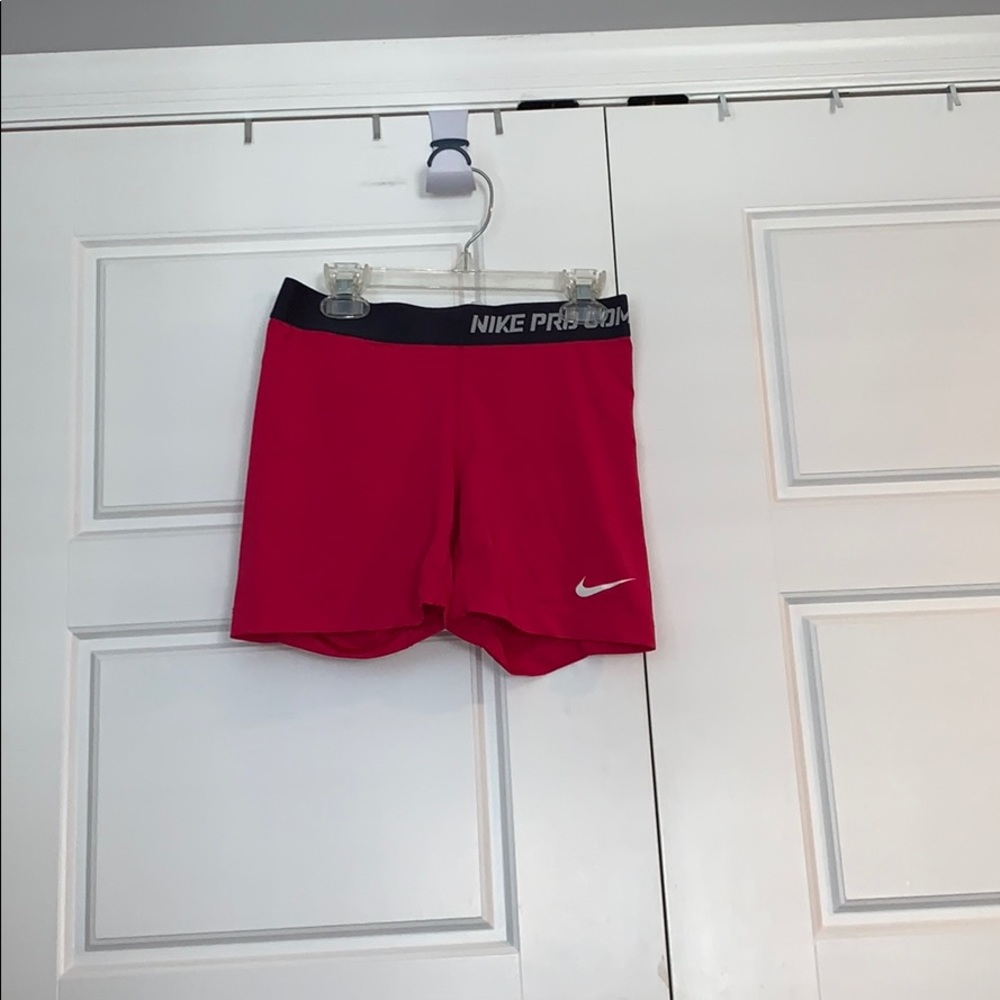Nike fuchsia Dri fit shorts